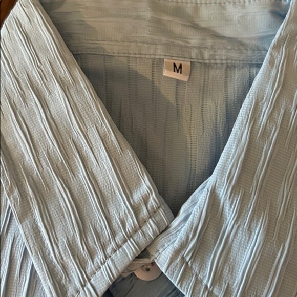 Light Blue Men's Shirt - Picture 2 of 4